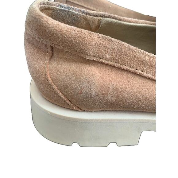 Dolce Vita-Zina Lug Sole Penny Loafers-Blush Suede-Chunky Platform-Women's-6 - Picture 7 of 7